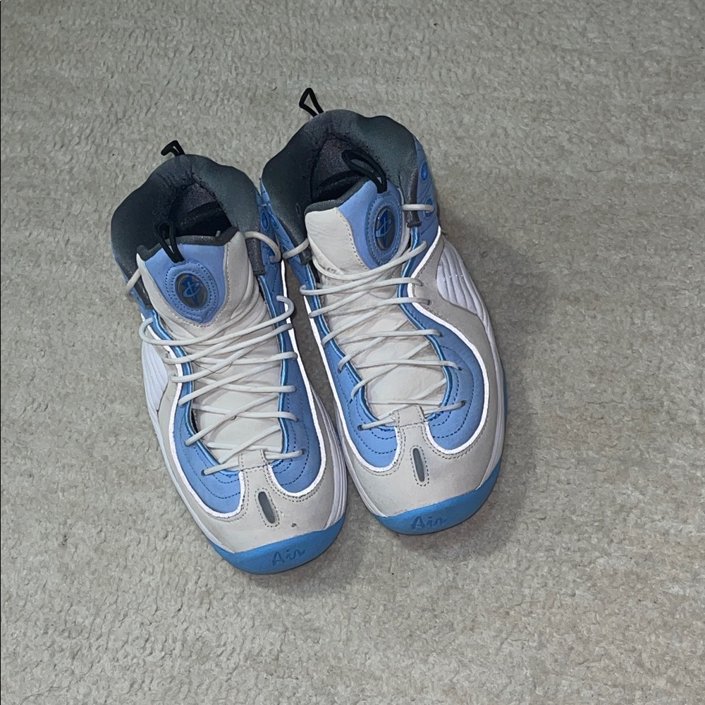 Nike Blue and White Athletic Shoes